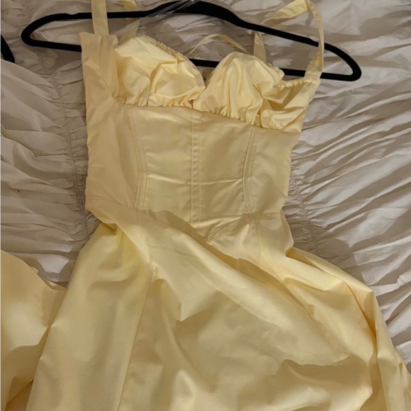 House of CB Women's Yellow Dress - Picture 2 of 5